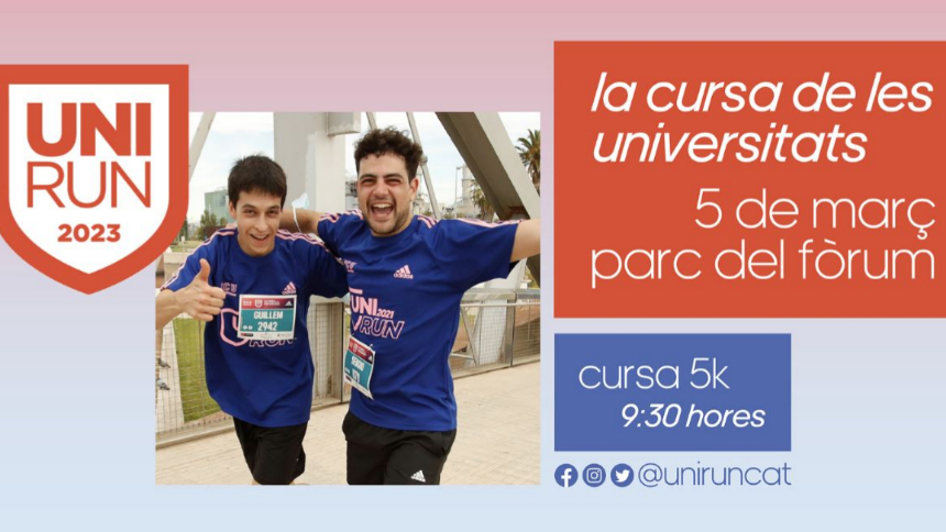 Ja estan obertes les inscripcions per la Unirun 2023! 